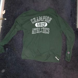 Green Champion shirt